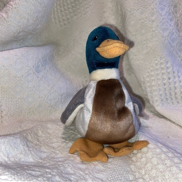 Ty beanie baby Jake the drake mallard is factory fresh and ready to fly to you. - Picture 7 of 7